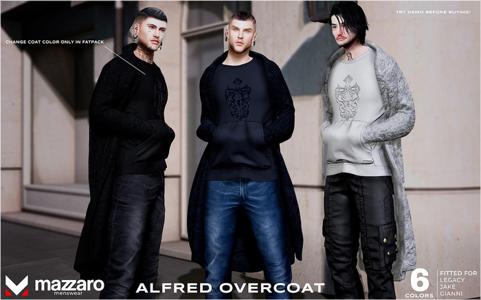 [Mazzaro] Alfred Overcoat - Fatpack (packed)