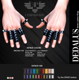FATPACK   L'Emporio&PL::*Dedalus*:: Leather Rings