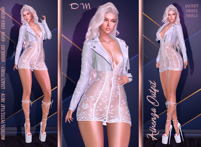 DM ~ Alhenza Outfit White ♥ Promo ♥