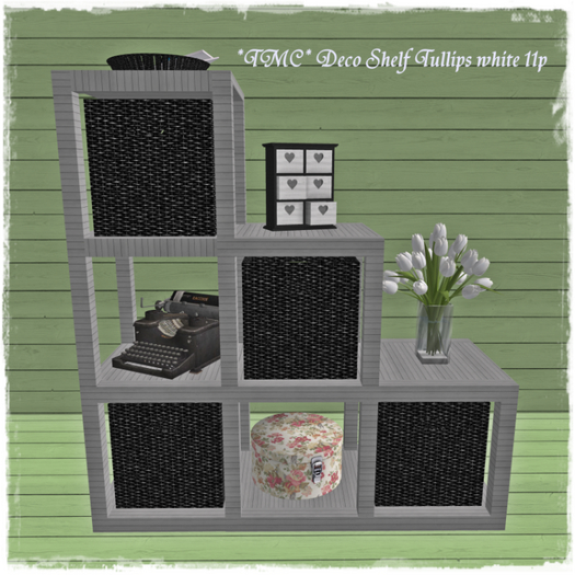 ~TMC~ Deco Shelf Tullips white