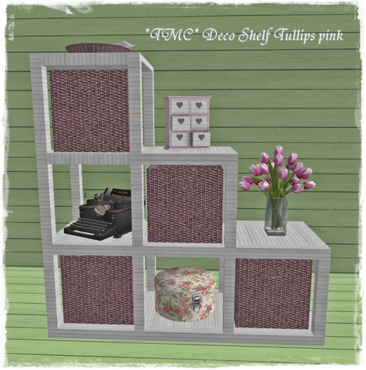 ~TMC~ Deco Shelf Tullips pink
