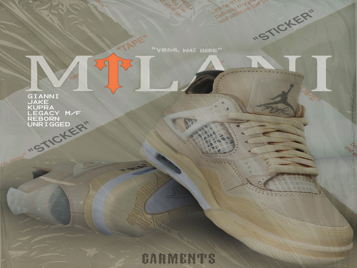 MILANI x GARMENT$ . Sail OFF 4s
