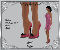 BUTTERFLY HEELS CORAL UNPACK