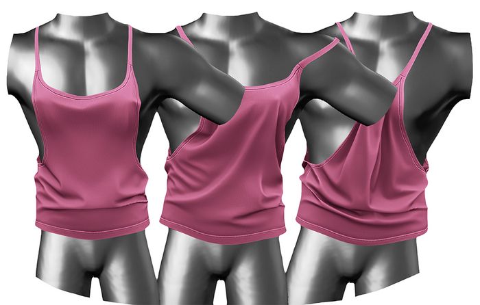 RIOT / Leo Tank Top - Sangria