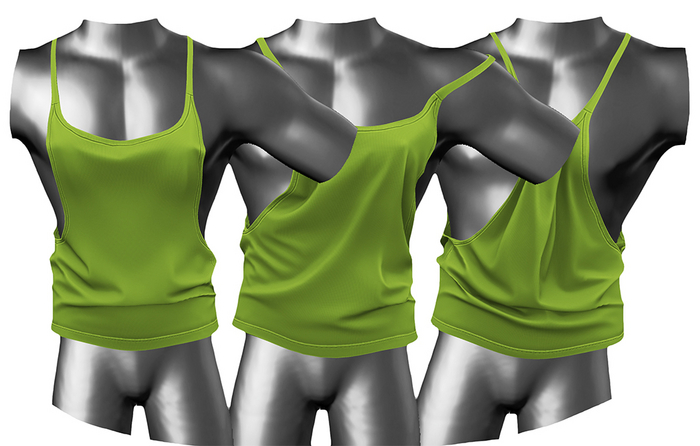 RIOT / Leo Tank Top - Lime