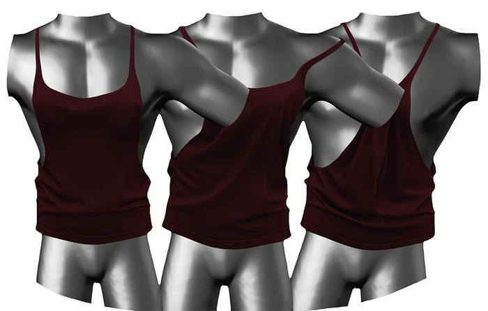 RIOT / Leo Tank Top - Berry