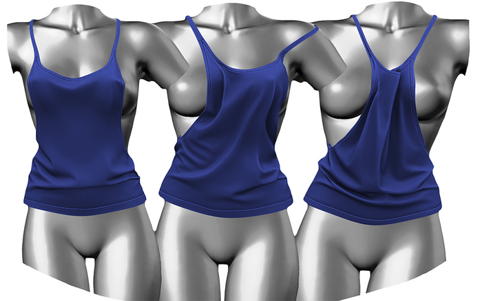 RIOT / Lila Tank Top - Royal