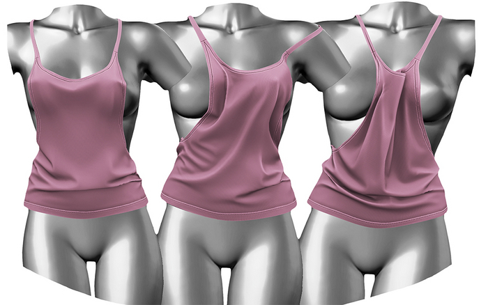 RIOT / Lila Tank Top - Rose