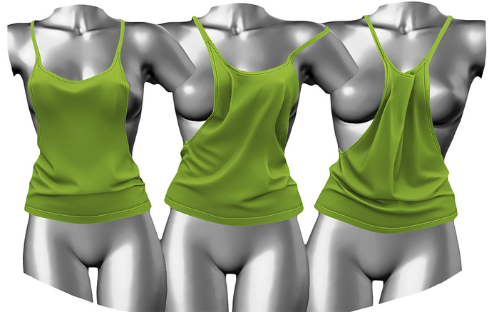 RIOT / Lila Tank Top - Lime