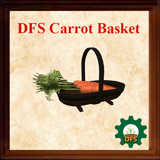 DFS Carrot Basket [actual basket] SALE