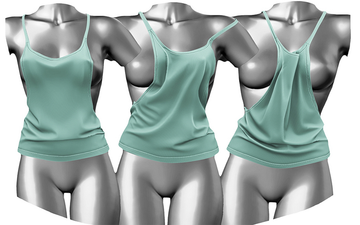 RIOT / Lila Tank Top - Fern