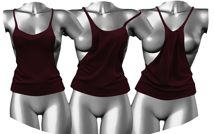 RIOT / Lila Tank Top - Berry