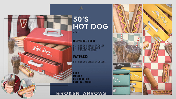 BROKEN ARROWS - 50's Hot Dog - FATPACK 