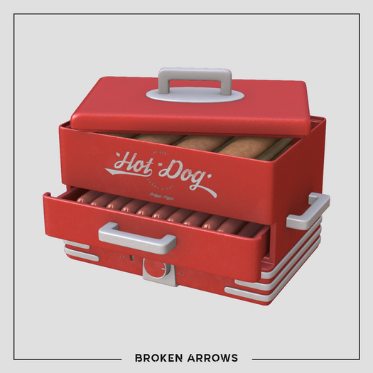 BROKEN ARROWS - 50's Hot Dog - Red 
