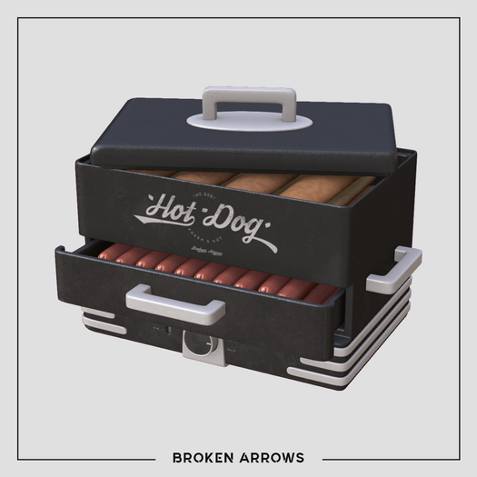 BROKEN ARROWS - 50's Hot Dog - Black 