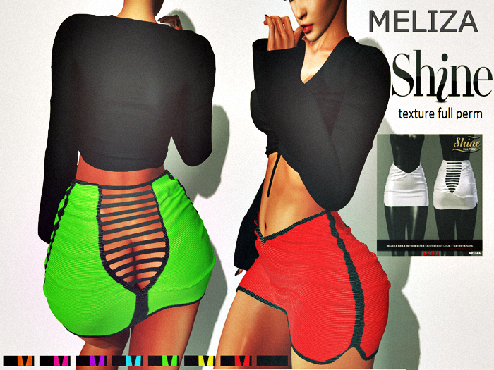 AJ   [SHINE FULL PERM] SKIRT MELIZA _TEXTURE FULL PERM