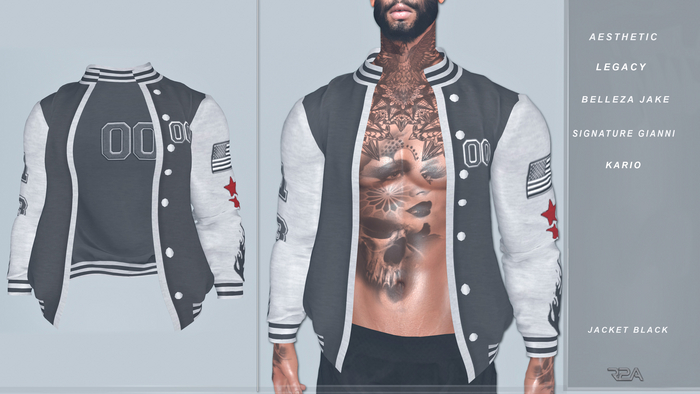 R2A-MALE JACKET BLACK