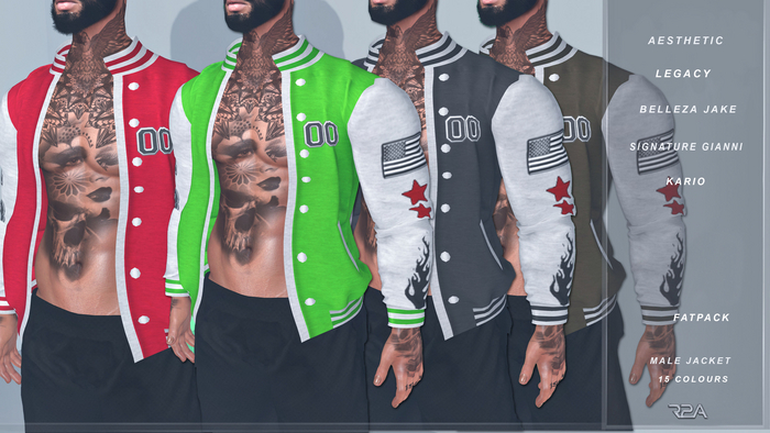 R2A-MALE JACKET FATPACK