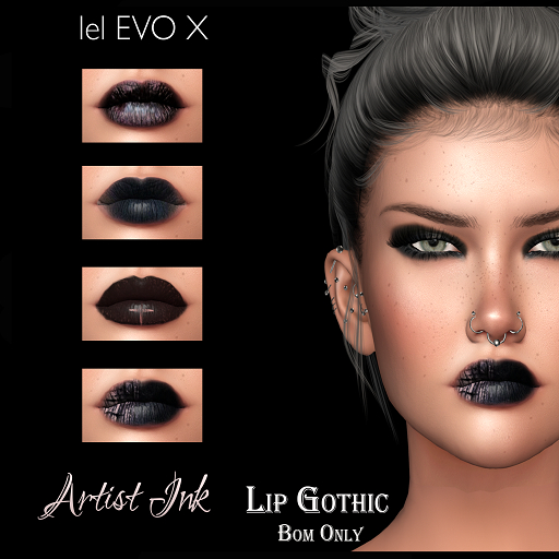 Lip " Gothic " By Artist Ink (F)