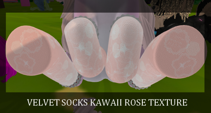 Velvet Socks Kawaii Texture