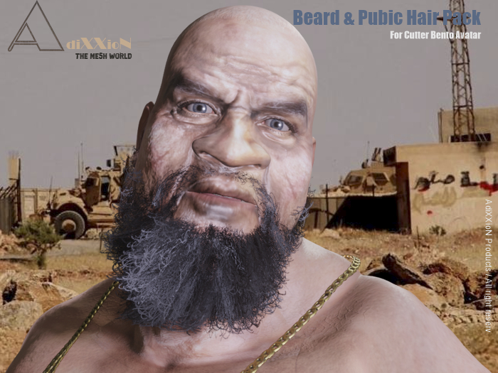 Beard Hair Jonas pack / Cutter Avatar
