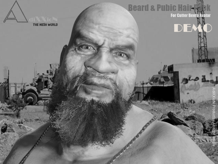 Beard Hair Jonas pack / Cutter Avatar DEMO
