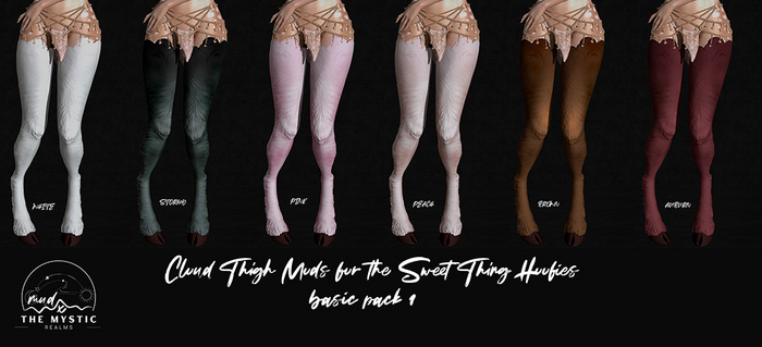 Second Life Marketplace - [TMR x Mud] Nara Cloud Thigh Mods