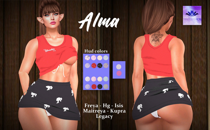 .- Trinity F.- Alma outfit FatPack