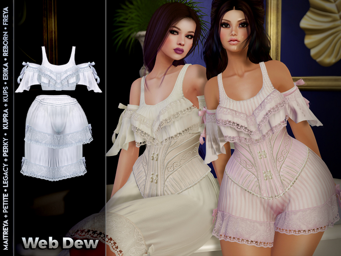 ::WD:: Lingerie Felicia - Light Blue