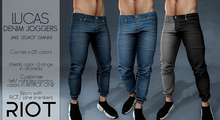 RIOT / Lucas Denim Jogger - Fatpack