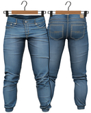 RIOT / Lucas Denim Jogger - Blue46