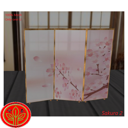 Sakura 2 Room Divider 