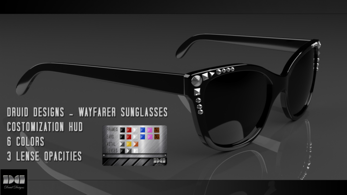 Druid Designs - Wayfarer Sunglasses DEMO