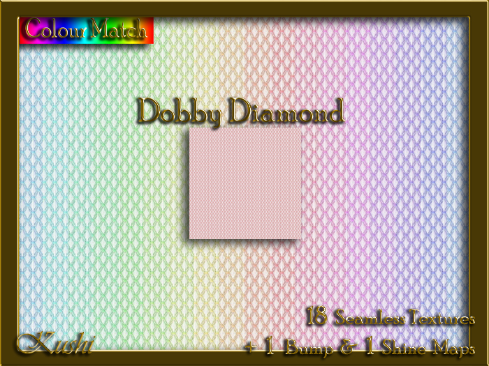 Dobby Diamond Seamless Texture Set