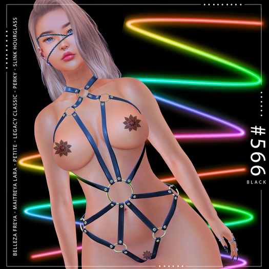 Cremosas - 566 - Harness Black
