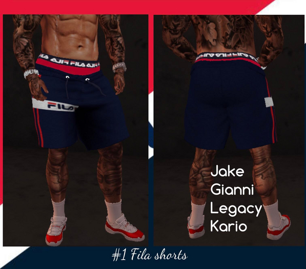 {BROOKLYN LABEL'S}#1 FFIILLAA'S SHORTS_JK/K/GI/L