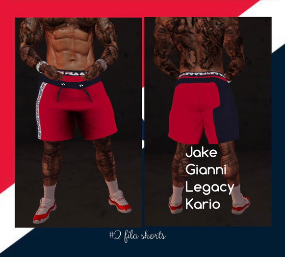 {BROOKLYN LABEL'S}#2 FFIILLAA'S SHORTS_JK/K/GI/L