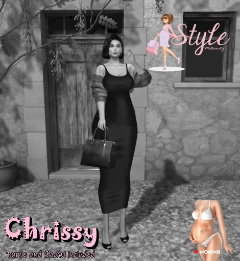 Style Maternity Chrissy DEMO  Momma Dress