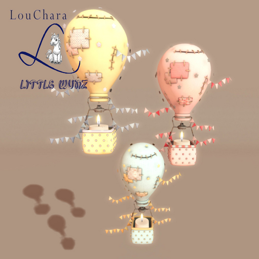 LouChara Little Wunz Floating Balloons 