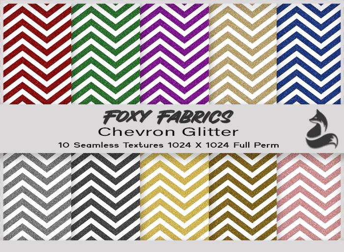 FF - Chevron Glitter Seamless Textures 