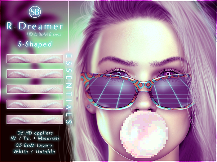 Eyebrows, LeLutka Evox: R.Dreamer.S.Shaped.ESSENTIALS