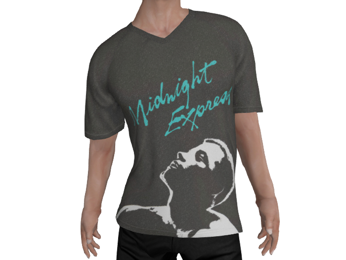Midnight Express T Shirt Grey