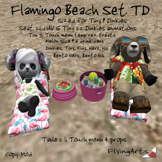 !FA! Flamingo Beach Set TD