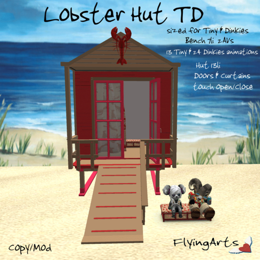 Second Life Marketplace !FA! Lobster Hut TD