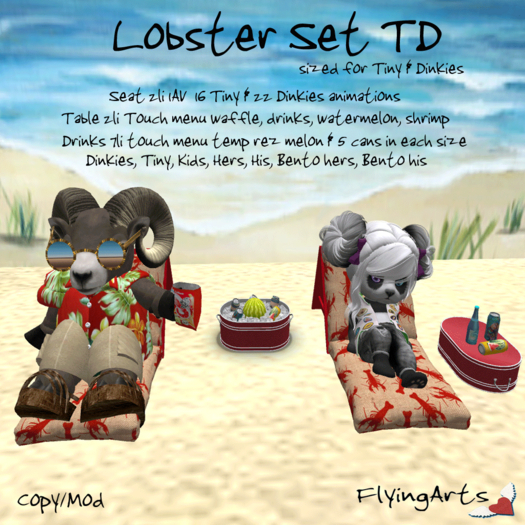 !FA! Lobster Set TD