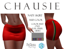 Chausie - Naty Skirt Red