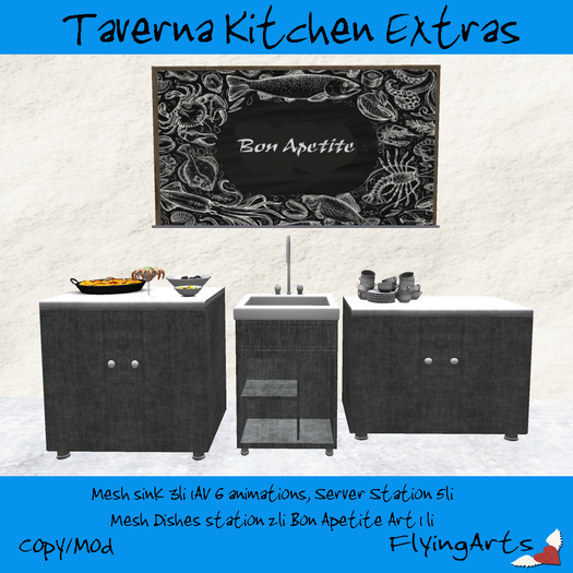 !FA! Taverna Kitchen Extras