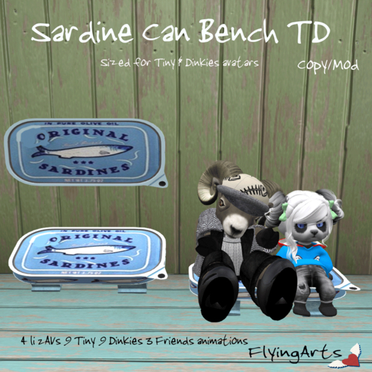 !FA! Sardine Bench TD