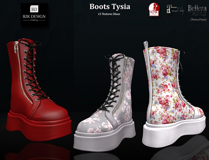 ..::B2K Design::..Boots Tysia - ADD