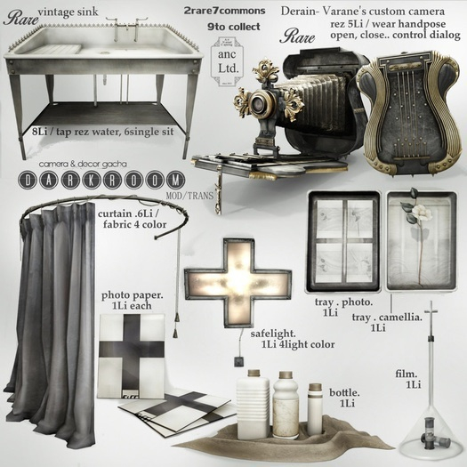 {anc} Darkroom - Complete Set w/ RARE